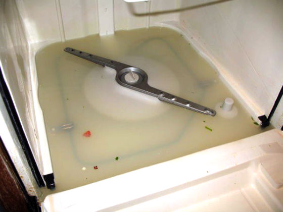 Посудомоечная машина не сливает воду | Вызов стирального мастера на дом в Пущино